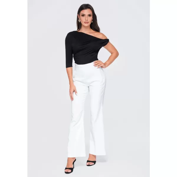 Ženska majica kratkih rukava OMBRE OW-TS-E0075 CRNA 