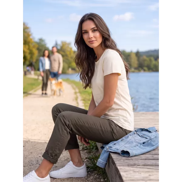  Ženska majica kratkih rukava ALTISPORT NP/ALWST26001 PRIRODNI 