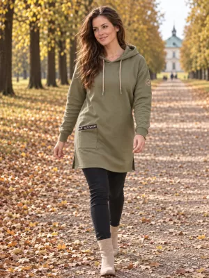 Ženski sweatshirt ALTISPORT IVIE KAKI