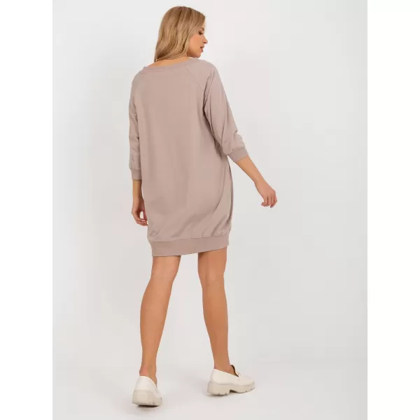  Haljina BASIC FEEL GOOD RV-SK-7203.35P TAMNO BEŽ 