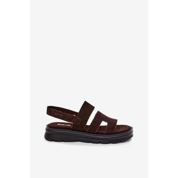  Ženske sandale BIG STAR SHOES TT274483 SMEĐA/BEŽ 