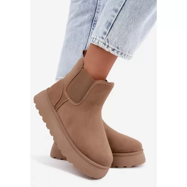  Ženski snjegovići BIG STAR SHOES UU274173 BEŽ 