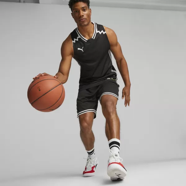  Muške kratke hlače PUMA HOOPS TEAM GAME SHORT 676629-01 PUMA CRNA 