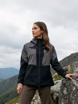 Ženska vanjska jakna ALPINE PRO TEMUNA CRNA