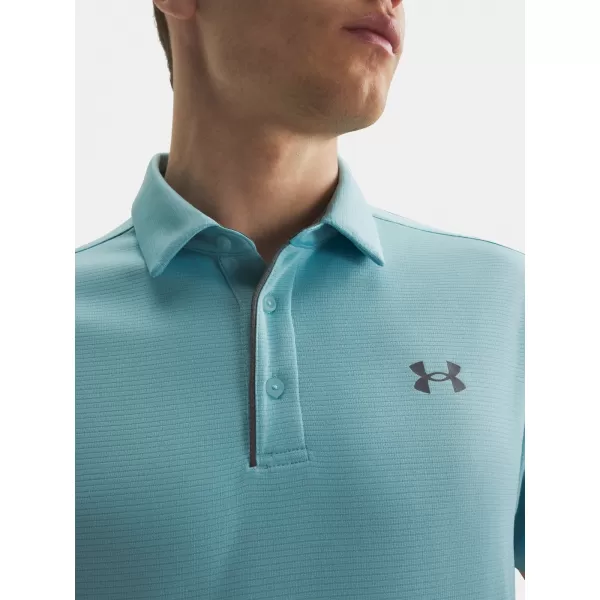  Muška majica kratkih rukava UNDER ARMOUR TECH POLO 1290140-429 PLAVA 
