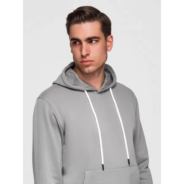  Muški sweatshirt OMBRE OM-SSBN-0270 SIVA 