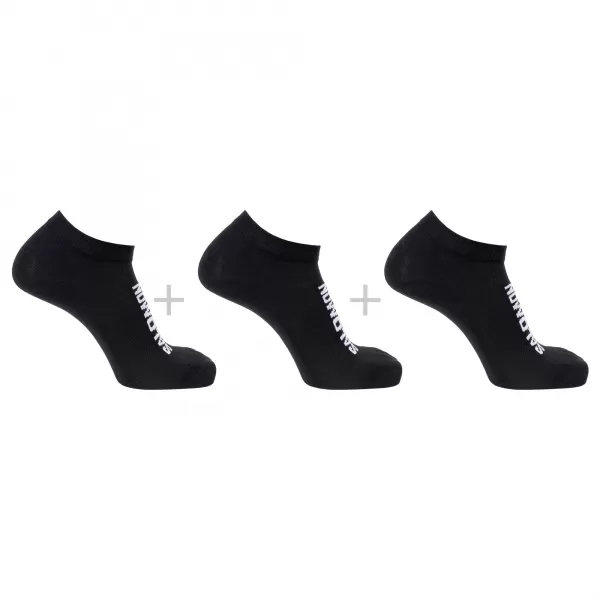  Čarape SALOMON EVERYDAY LITE LOW 3-PACK LC2912000 CRNA 