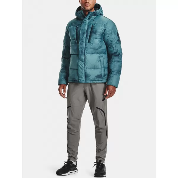  Muška jakna UNDER ARMOUR UA STORM CGI DOWN PRINTED STORM JKT 1365809-413 PLAVA 