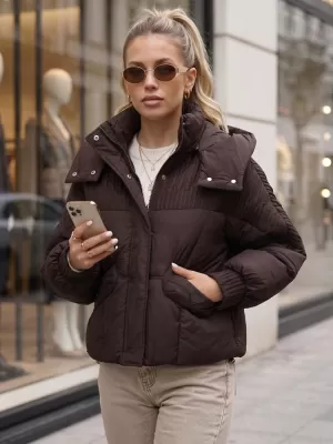 Ženska jakna DSTREET TY6039 SMEĐA