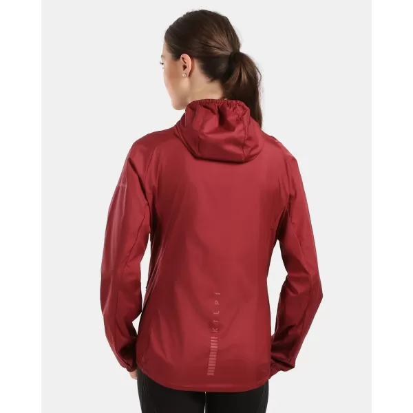  Ženska vjetrovka KILPI ROSA-W 1L0109KI TAMNOCRVENA 
