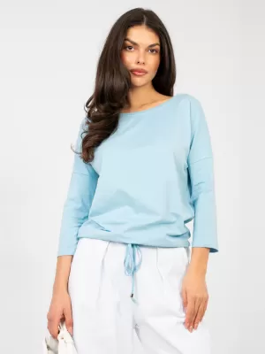 Ženska majica kratkih rukava BASIC FEEL GOOD RV-BZ-4691.10X SVIJETLOPLAVA