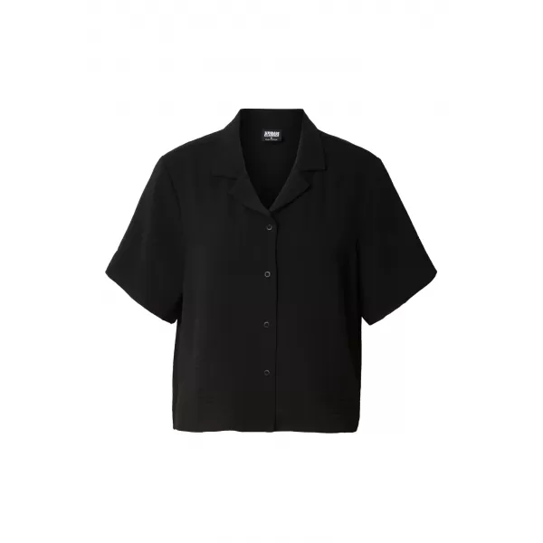  Ženska košulja URBAN CLASSICS TB8283-00007 CRNA 