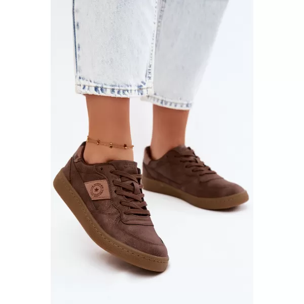  Ženske tenisice BIG STAR SHOES UU274017 SMEĐA/BEŽ 