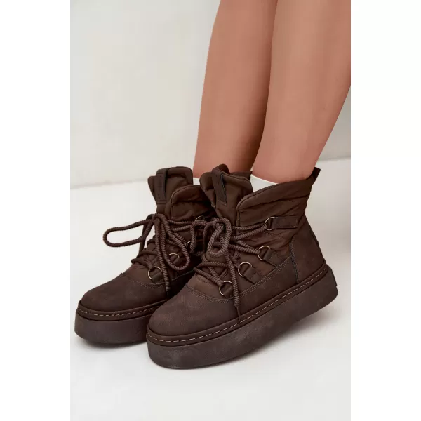  Ženske cipele BIG STAR SHOES UU274191 SMEĐA/BEŽ 