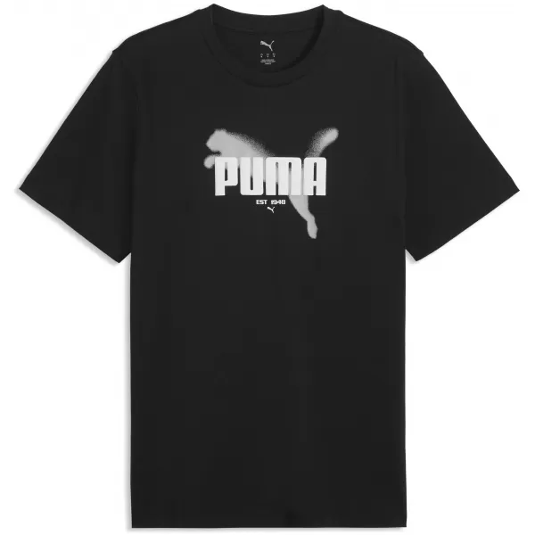  Muška majica kratkih rukava PUMA GRAPHICS TEE 69435501 PUMA CRNA 