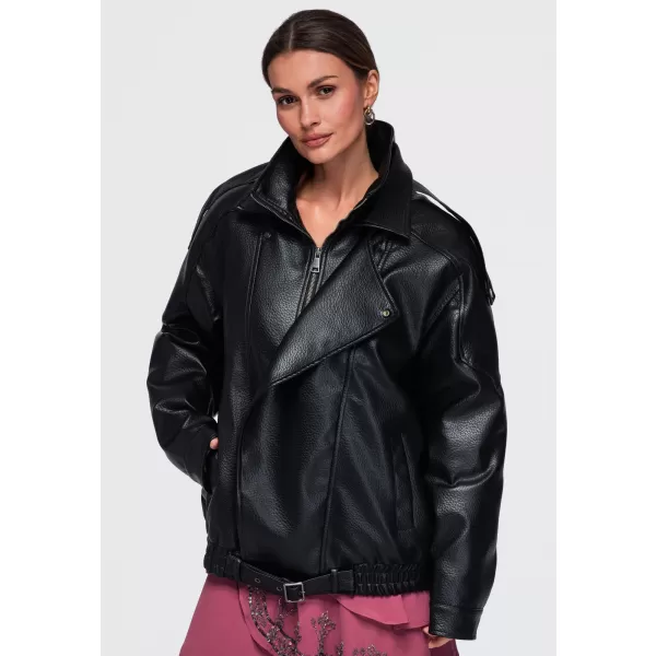  Ženska jakna OMBRE OW-JAFL-0138 CRNA 