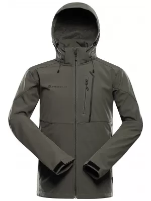 Muška softshell jakna ALPINE PRO HOOR 2 KUHANI BOSILJAK
