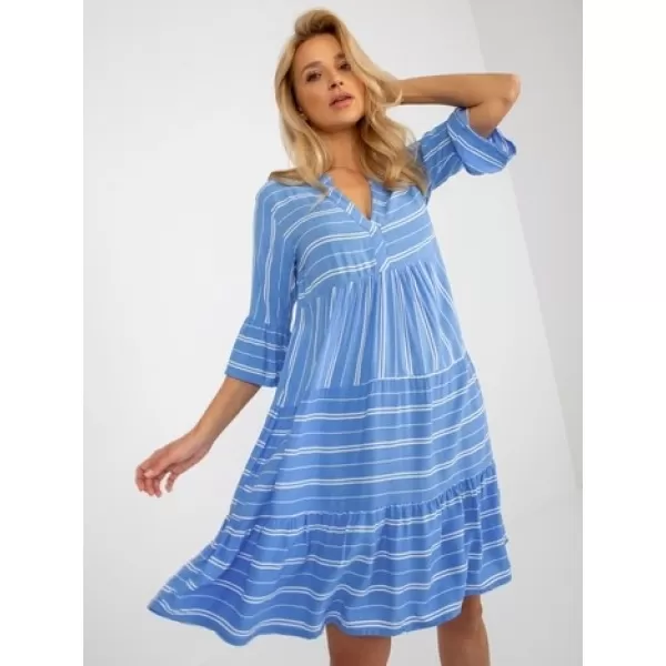  Haljina SUBLEVEL D73771M30214F PLAVA 