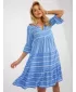 Haljina SUBLEVEL D73771M30214F PLAVA