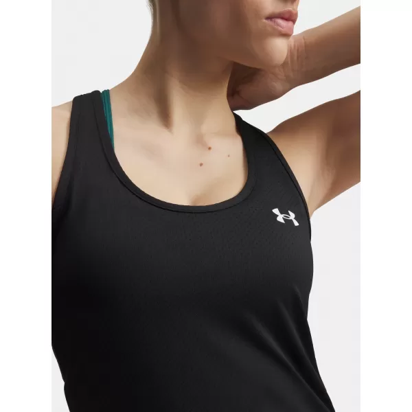  Ženska majica bez rukava UNDER ARMOUR TECH MESH RACER TANK 6009989-001 CRNA 
