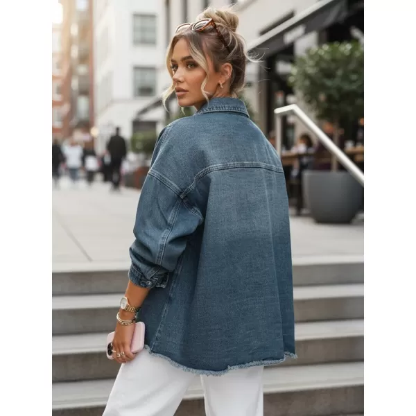  Ženska jakna DSTREET TY5683 PLAVA 