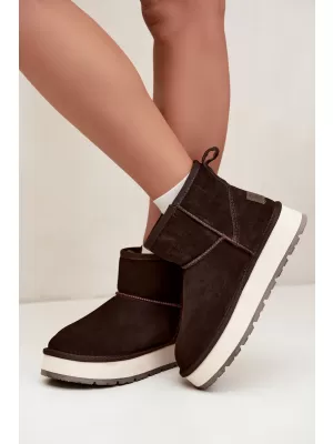 Ženske cipele BIG STAR SHOES UU274693 SMEĐA/BEŽ