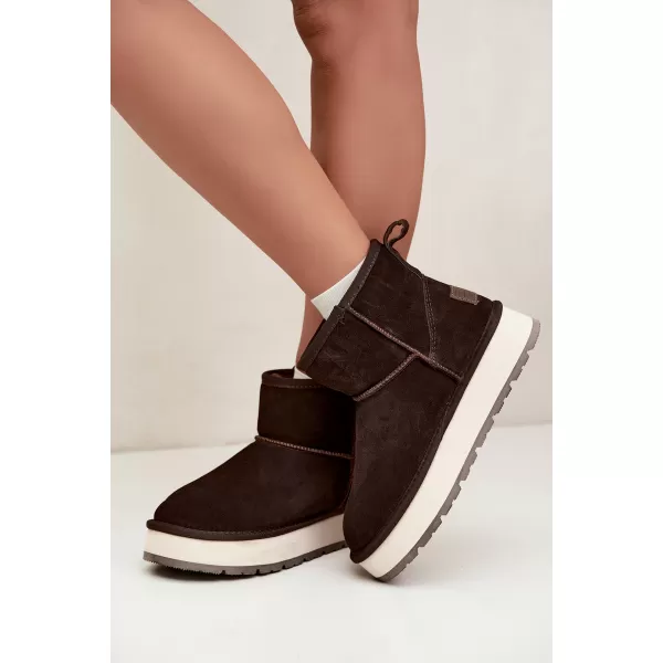  Ženske cipele BIG STAR SHOES UU274693 SMEĐA/BEŽ 