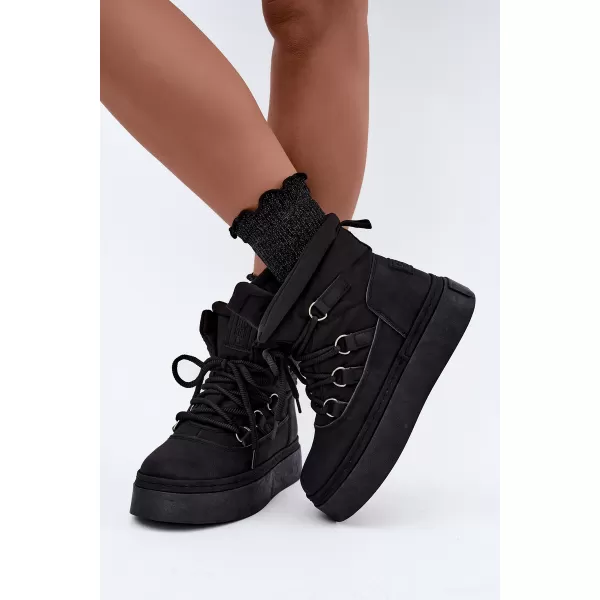  Ženski snjegovići BIG STAR SHOES UU274189 CRNA 