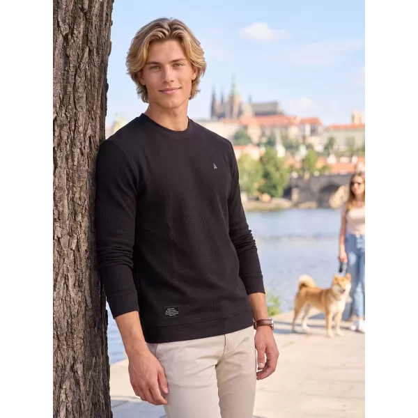  Muški sweatshirt ALTISPORT ICES CRNA 