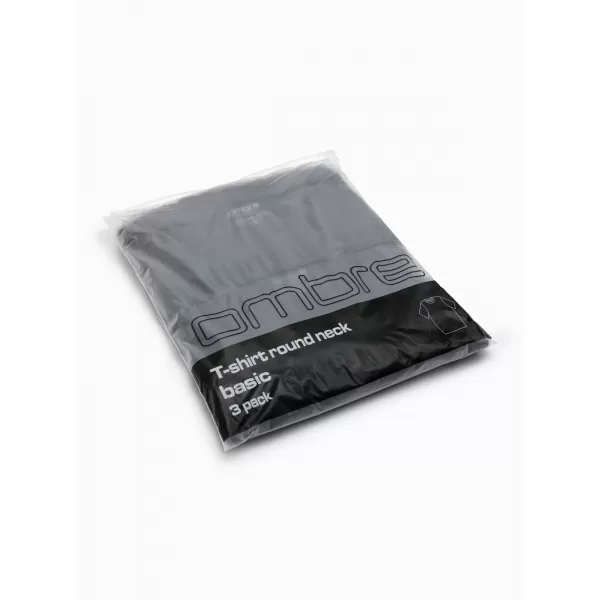  Muška majica kratkih rukava OMBRE OM-TSBS-0268 CRNA 