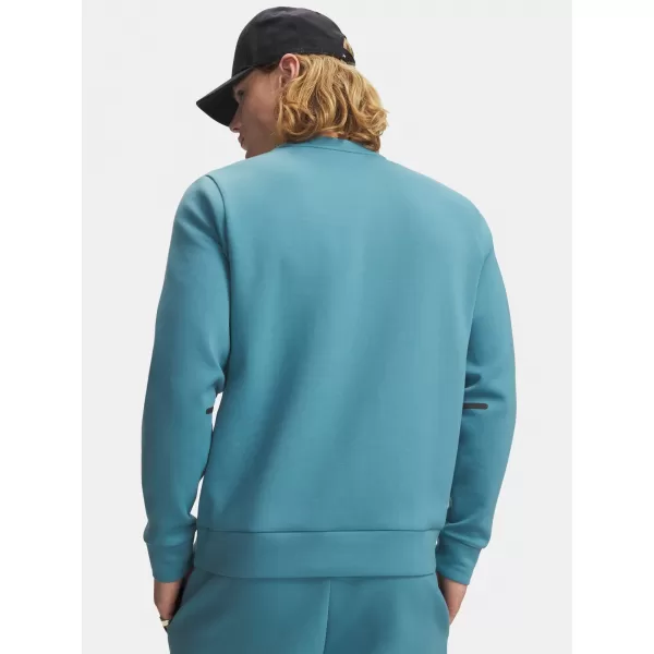  Muški sweatshirt UNDER ARMOUR UNSTOPPABLE FLC CREW 1381688-466 PLAVA 