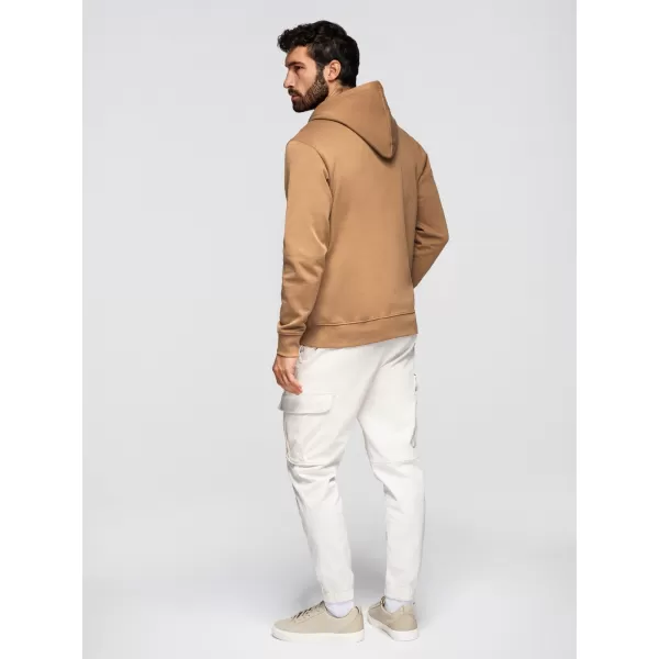  Muški sweatshirt OMBRE OM-SSBZ-0272 SMEĐA 