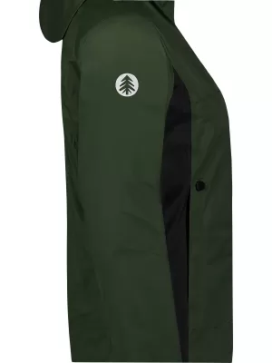 Ženska vodootporna jakna NORDBLANC ELDER NBSJL8318 ZELENA
