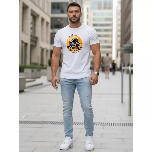  Muška majica kratkih rukava DSTREET NX5095R-WH BIJELA 