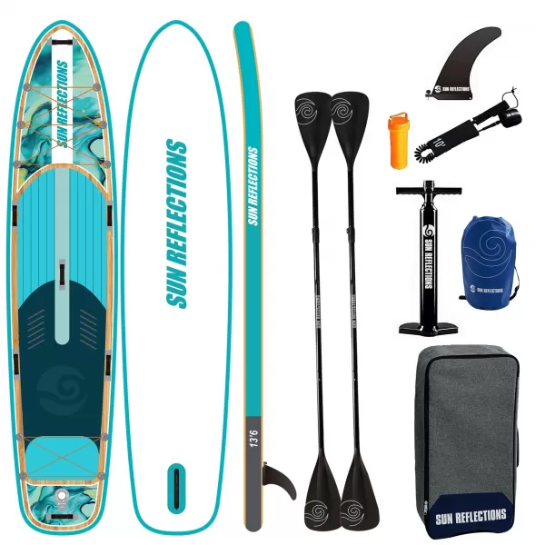  Daska za veslanje SUN REFLECTIONS FAMILY 13'6'' MINICOMBO OCEAN FATAMORGANA 