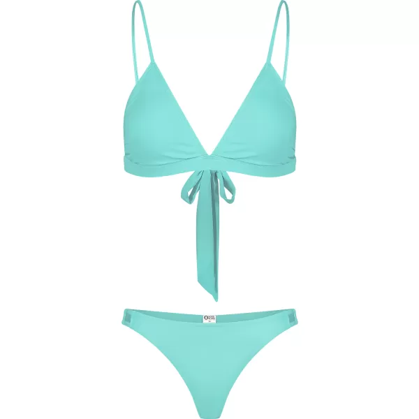  Ženski donji dio bikinija NORDBLANC TWINKLE NBSSS8242 TIRKIZ 