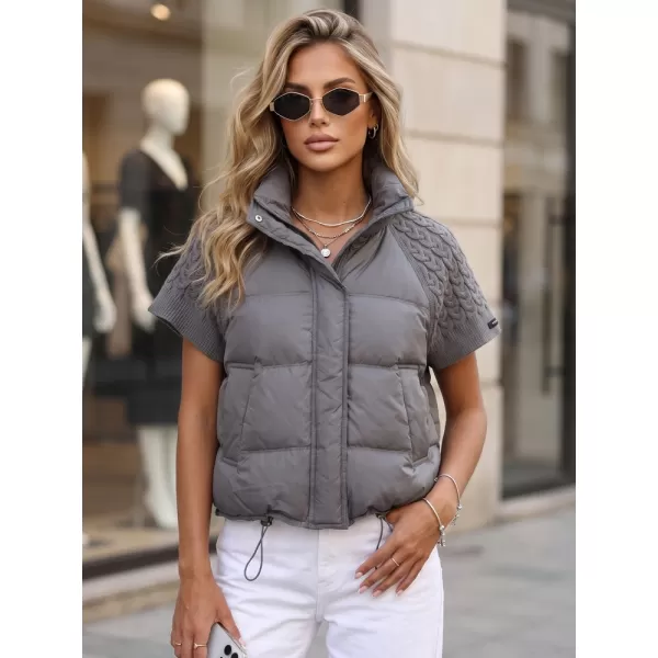  Ženska jakna DSTREET TY5926 TAMNOSIVA 