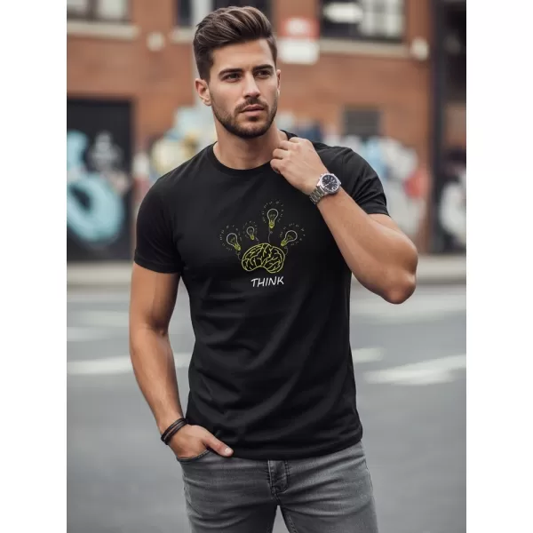  Muška majica kratkih rukava DSTREET NX0149R-BK CRNA 