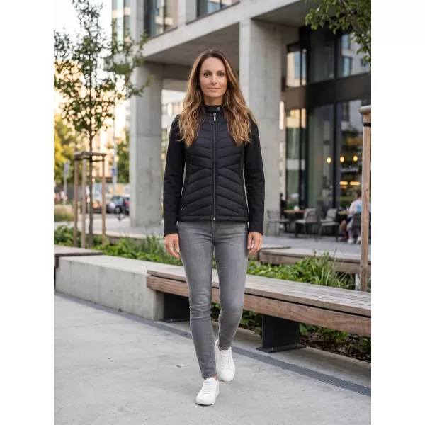 Ženska hibridna jakna MALFINI PREMIUM CROSS 556 CRNA 
