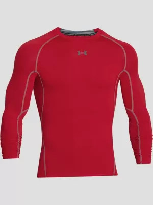 Muška kompresijska majica UNDER ARMOUR HG LS 1257471-600 CRVENA