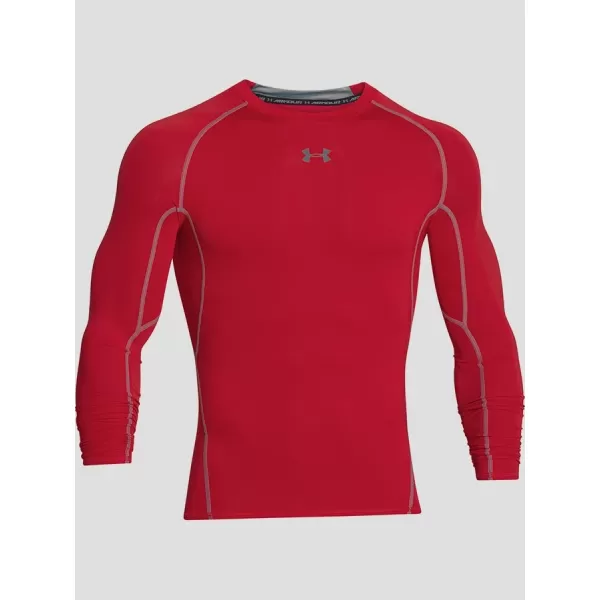  Muška kompresijska majica UNDER ARMOUR HG LS 1257471-600 CRVENA 