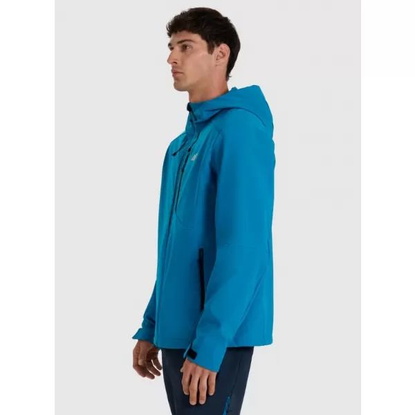  Muška softshell jakna 4F RAW25TSOFM506 PLAVA 