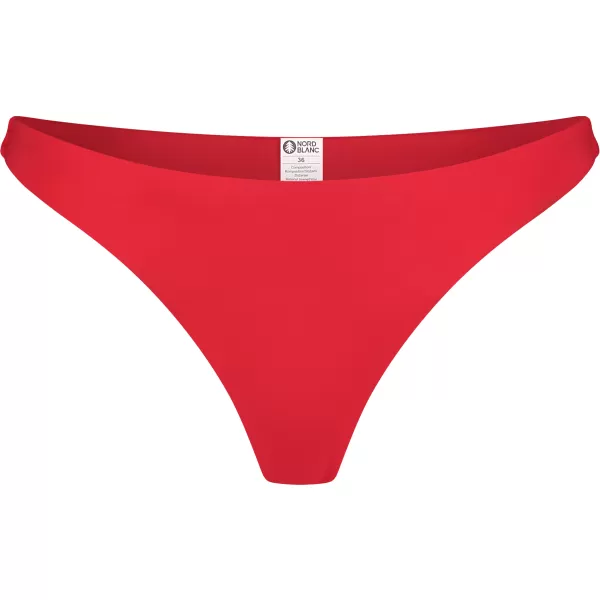  Ženski donji dio bikinija NORDBLANC GLITZ NBSSS8240 CRVENA 