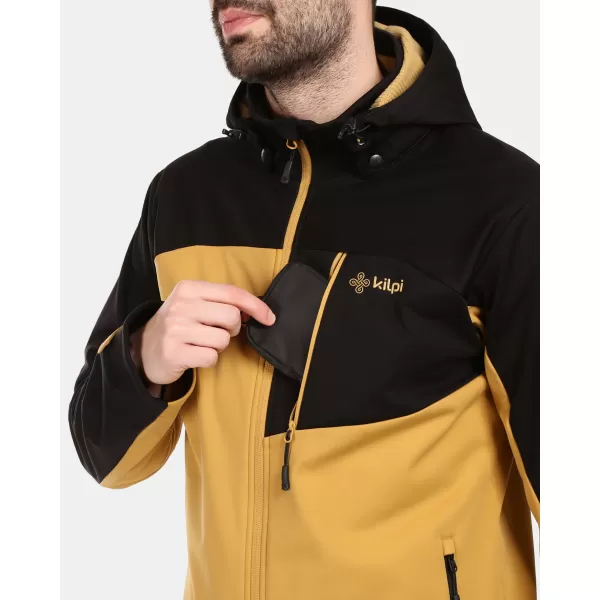  Muška softshell jakna KILPI ONTAVIO-M 1M0112KI ZLATNI 