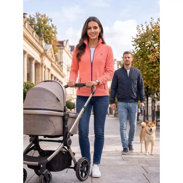  Ženska majica od flisa ALTISPORT ALW002852 VRHUNCI ZALASKA SUNCA 