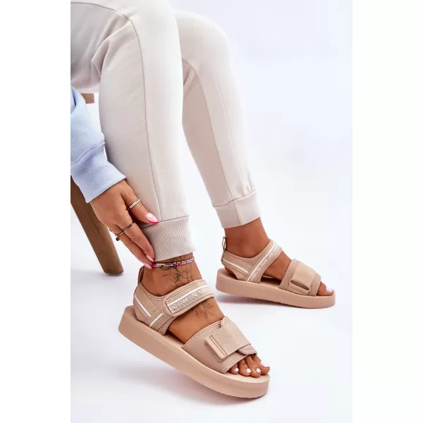  Ženske sandale BIG STAR SHOES LL274787 BEŽ 
