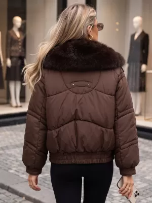 Ženska jakna DSTREET TY6006 SMEĐA