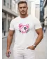 Muška majica kratkih rukava DSTREET NX0136R-WH BIJELA