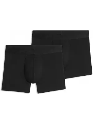 Muške bokserice PUMA MEN SHINE ELASTIC BOXERS 2P 94780602 CRNA