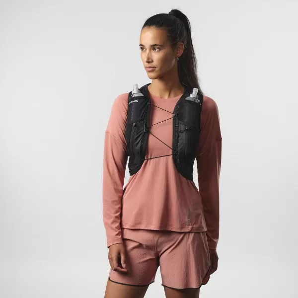  Ženski ruksak SALOMON ACTIVE SKIN 12 LC2178600 CRNO/METALNO 